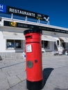 Portuguese traditional mail box Royalty Free Stock Photo