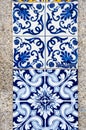 Portuguese traditional tiles Azulejo