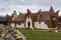 Fairies Valley Clay loam Castle in Porumbacu village, near Sibiu, Romania