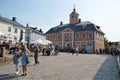 Central shopping area in Porvoo, Finland