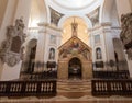 Porziuncola in the church of santa chiara, in santa maria degli angeli, assisi Royalty Free Stock Photo