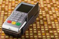 POS payment mobile gprs terminal with black blank card