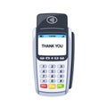 Pos, Or Point Of Sale Terminal, Device Used In Retail To Process Transactions, Including Payments, Inventory Tracking Royalty Free Stock Photo