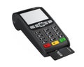 POS Terminal Credit Card Machine Isolated