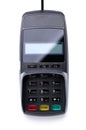 Pos terminal device for reading banking cards