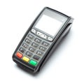 POS terminal, Payment Machine is isolated on white background