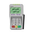 POS Terminal, pinpad Royalty Free Stock Photo