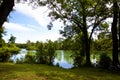 Poschinger Weiher lake near Munich