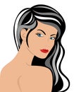 Posed Portrait of Woman Royalty Free Stock Photo