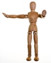 Posed Wooden Mannequin Royalty Free Stock Photo