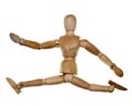 Posed Wooden Mannequin Royalty Free Stock Photo