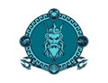 Poseidon Logo Emblem