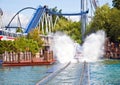 Poseidon rollercoaster, Greece themed area, Europa Park Royalty Free Stock Photo