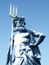 Poseidon Sculpture Royalty Free Stock Photo