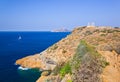 Poseidon Temple at Cape Sounion near Athens, Greece Royalty Free Stock Photo