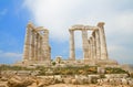 Poseidon Temple - front Royalty Free Stock Photo