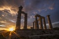 The Poseidon Temple of Greece Royalty Free Stock Photo