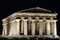 Poseidon Temple, Paestum Royalty Free Stock Photo