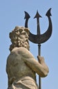 Poseidon with Triton from Atlantis Royalty Free Stock Photo