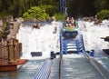 Poseidon water roller coaster in Europa Park, Rust, Germany Royalty Free Stock Photo