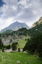 Posets-Maladeta Natural Park - Benasque Valley Royalty Free Stock Photo
