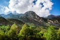 Posets-Maladeta Natural Park - Benasque Valley Royalty Free Stock Photo