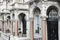 Posh luxury English apartment doors in London