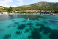 Posidonio bay. Samos island. Greece Royalty Free Stock Photo