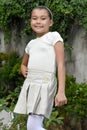 A Posing Cute Philippina Person