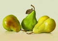 Posing Pears