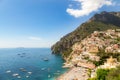 Positano in Amalfi Coast, Campania Sorrento, Italy Royalty Free Stock Photo