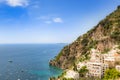 Positano in Amalfi Coast, Campania Sorrento, Italy Royalty Free Stock Photo