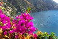 Positano in Amalfi Coast, Campania Sorrento, Italy Royalty Free Stock Photo