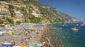 Positano beach, Amalfi Coast, Italy Royalty Free Stock Photo