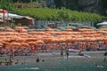 Positano beach italy Royalty Free Stock Photo