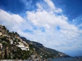 Positano cityview in Italie Royalty Free Stock Photo