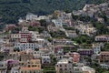 Positano Hill Houses Royalty Free Stock Photo