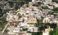 Positano hillside of houses