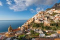 Positano, Italy along the Amalfi Coast Royalty Free Stock Photo