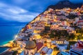 Positano, Italy along the Amalfi Coast Royalty Free Stock Photo