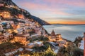 Positano, Italy along the Amalfi Coast Royalty Free Stock Photo