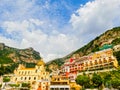 Positano, Italy along the stunning Amalfi Coast. Royalty Free Stock Photo