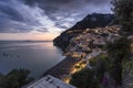 Positano landscape, Amalfi Coast. Italy Royalty Free Stock Photo