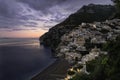 Positano landscape, Amalfi Coast. Italy Royalty Free Stock Photo