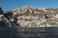 Positano landscape amalfi coast italy Royalty Free Stock Photo