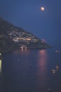 Positano landscape amalfi coast italy Royalty Free Stock Photo