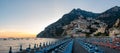 Positano Panorama Sunset