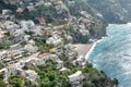 Positano panoramic view, Amalfi coast, Italy Royalty Free Stock Photo