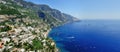 Positano panoramic view, Amalfi coast, Italy Royalty Free Stock Photo