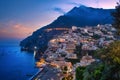 Positano sunset Royalty Free Stock Photo